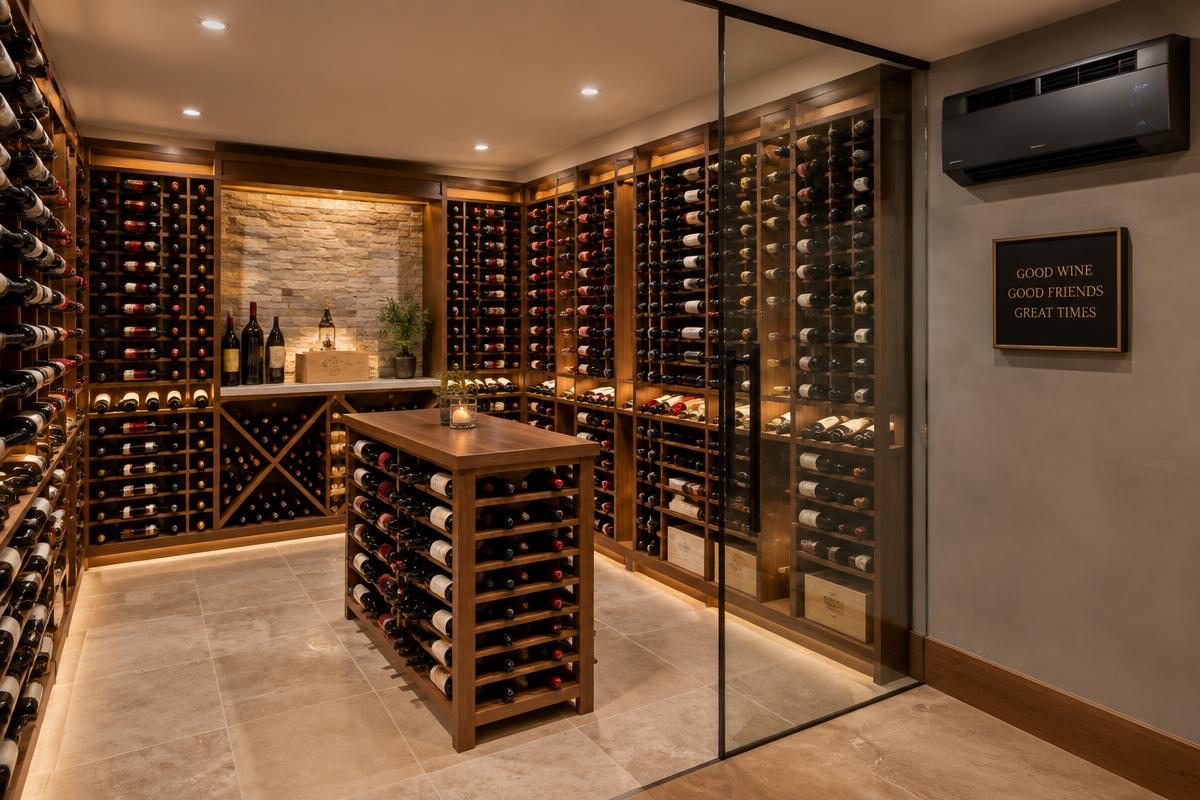 Wine Room & Cellar Refrigeration by Coats Mechanical LLC